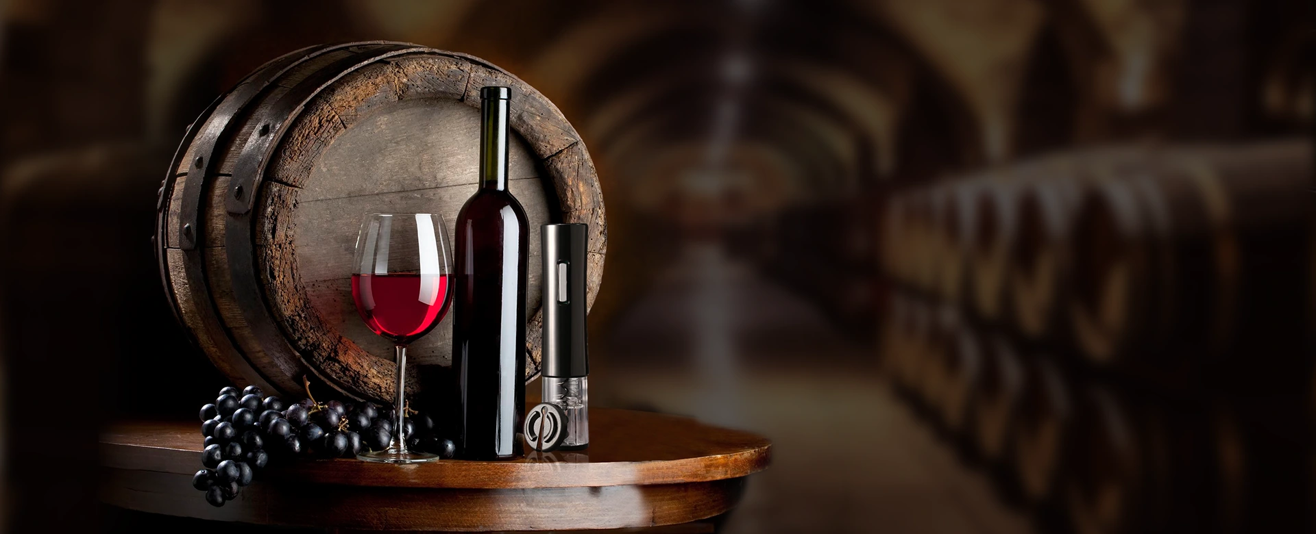 Abridor de garrafa de vinho elétrico de qualidade