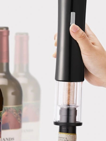 Aplicações de abridor de garrafa de vinho elétrico